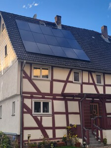 Denkmalgeschütztes Einfamilienhaus, Vorderseite